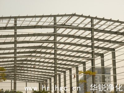 無塵車間裝修鋼結(jié)構(gòu)效果圖